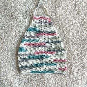 Handmade Crochet Womens Halter Top